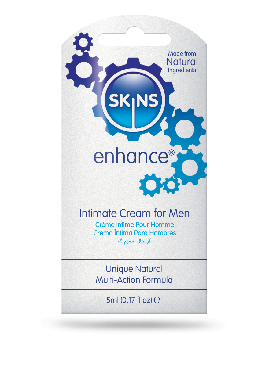 Skins Enhance Intimate Cream 5ML Foil POS (Filled 36 x 5ml foils) - Image 3