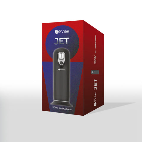 SVibe Ikon JET Masturbator - Black by Snail Vibe - Image 4