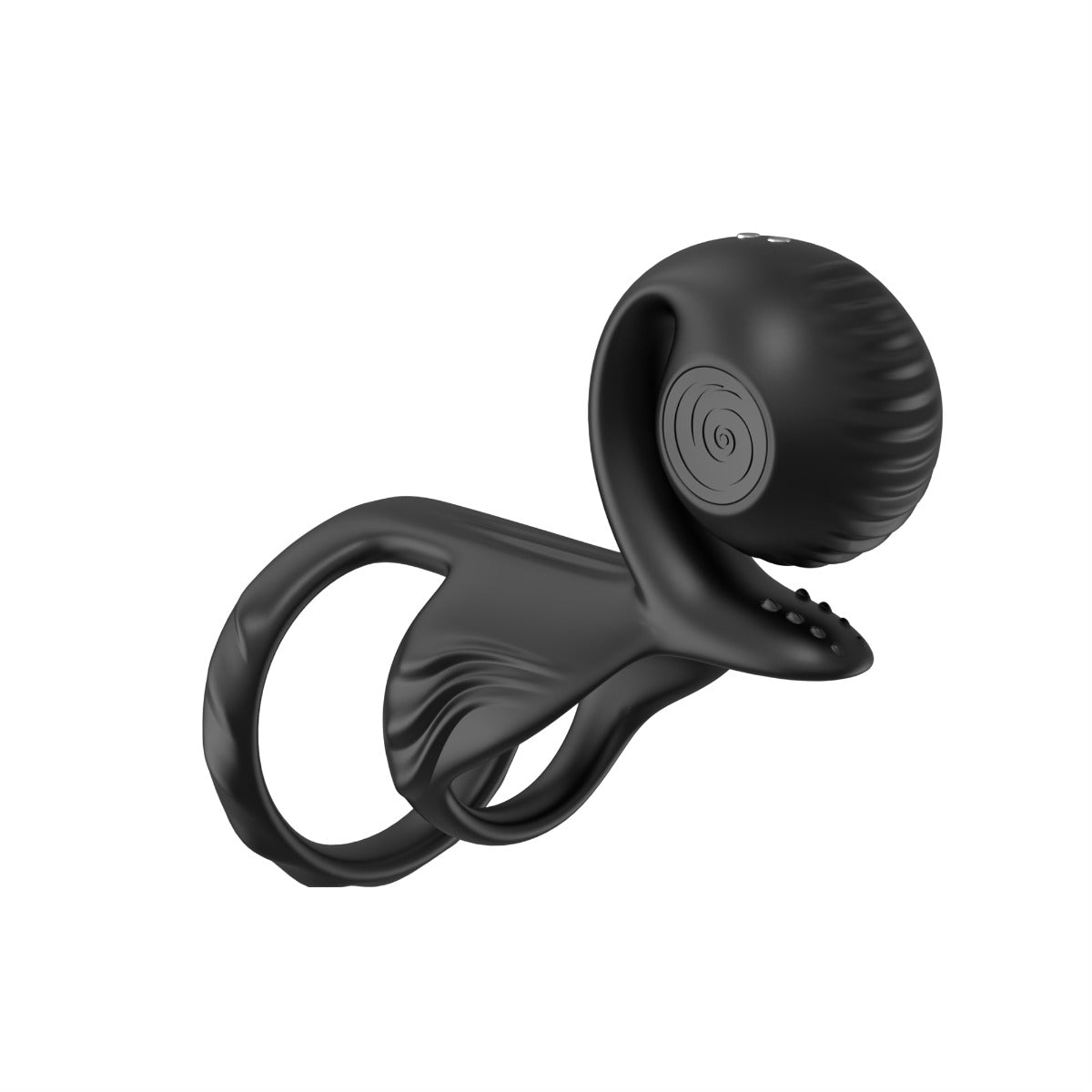 SVibe Snail JOVI Couples Ring - Black by Snail Vibe - Image 3