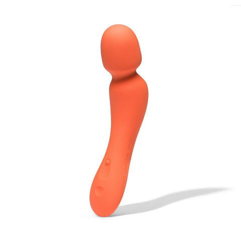 DAME - Min Mini Wand Vibrator - Papaya - Image 2
