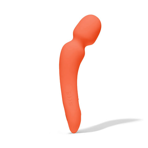 DAME - Min Mini Wand Vibrator - Papaya - Image 3