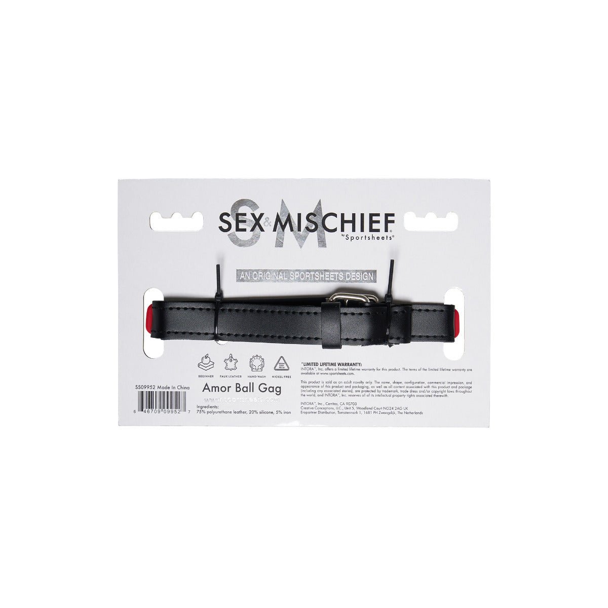 S&M Amor Ball Gag by Sex & Mischief