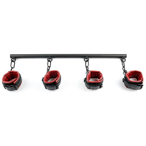 Saffron Spreader Bar & Cuff Set by Sportsheets