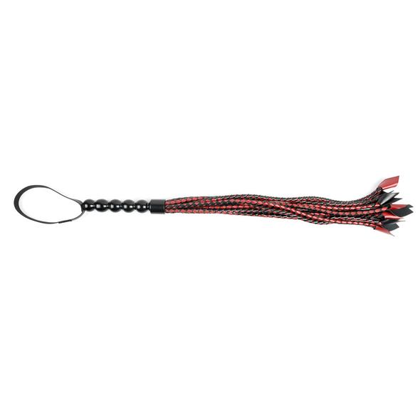 Saffron Braided Flogger by Sportsheets