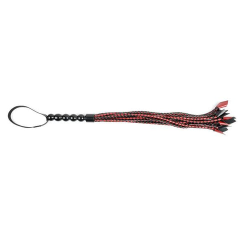 Saffron Braided Flogger by Sportsheets