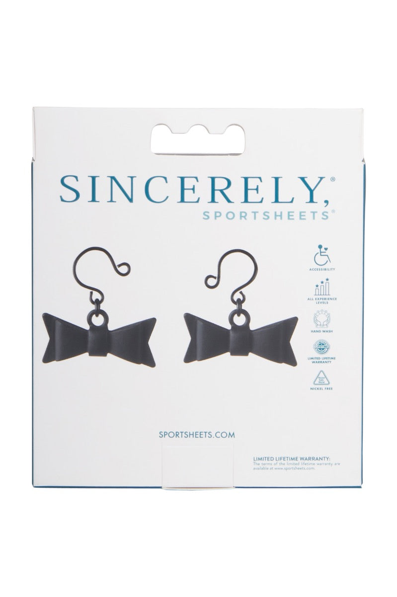 Sportsheets Sincerely Bow Tie Nipple Jewellery - Image 3