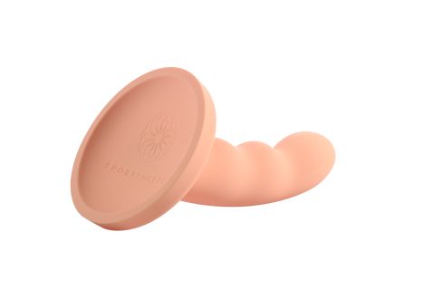Sportsheets Merge Collection - Ren - 6" Solid Silicone G-Spot Dildo - Image 3