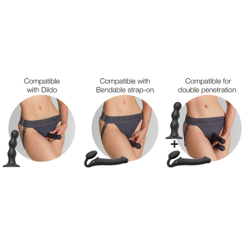 Strap On Me - Unique Harness Grey One - Image 4
