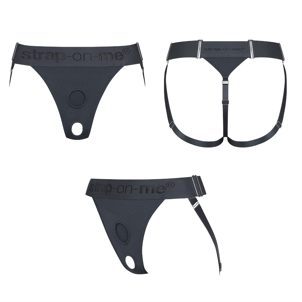Strap On Me - Unique Harness Grey One - Image 3