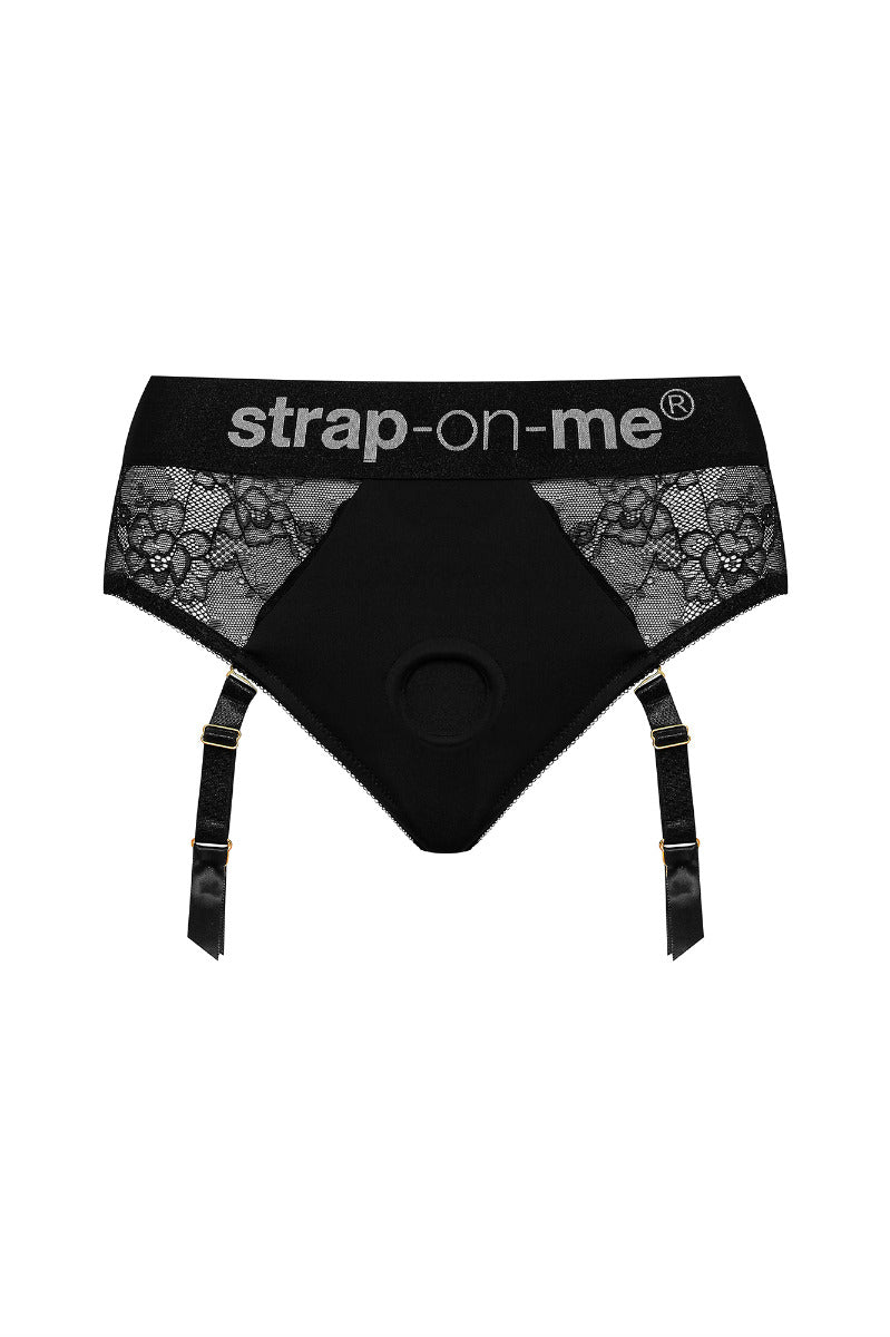Strap On Me - Harness Lingerie Diva - S - Black - Image 3