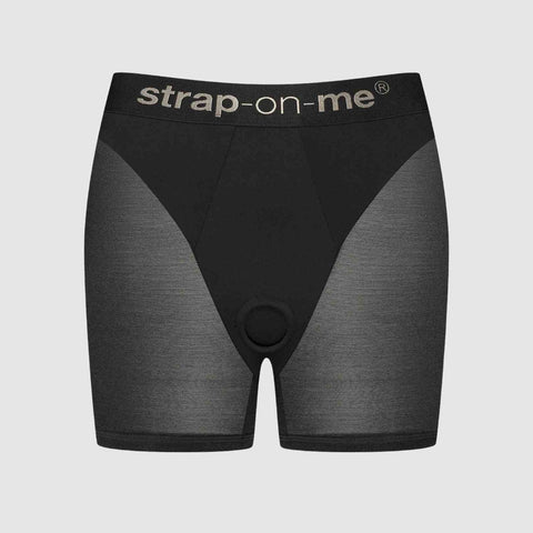 Strap On Me - Harness Lingerie Halo - XL - Black - Image 4