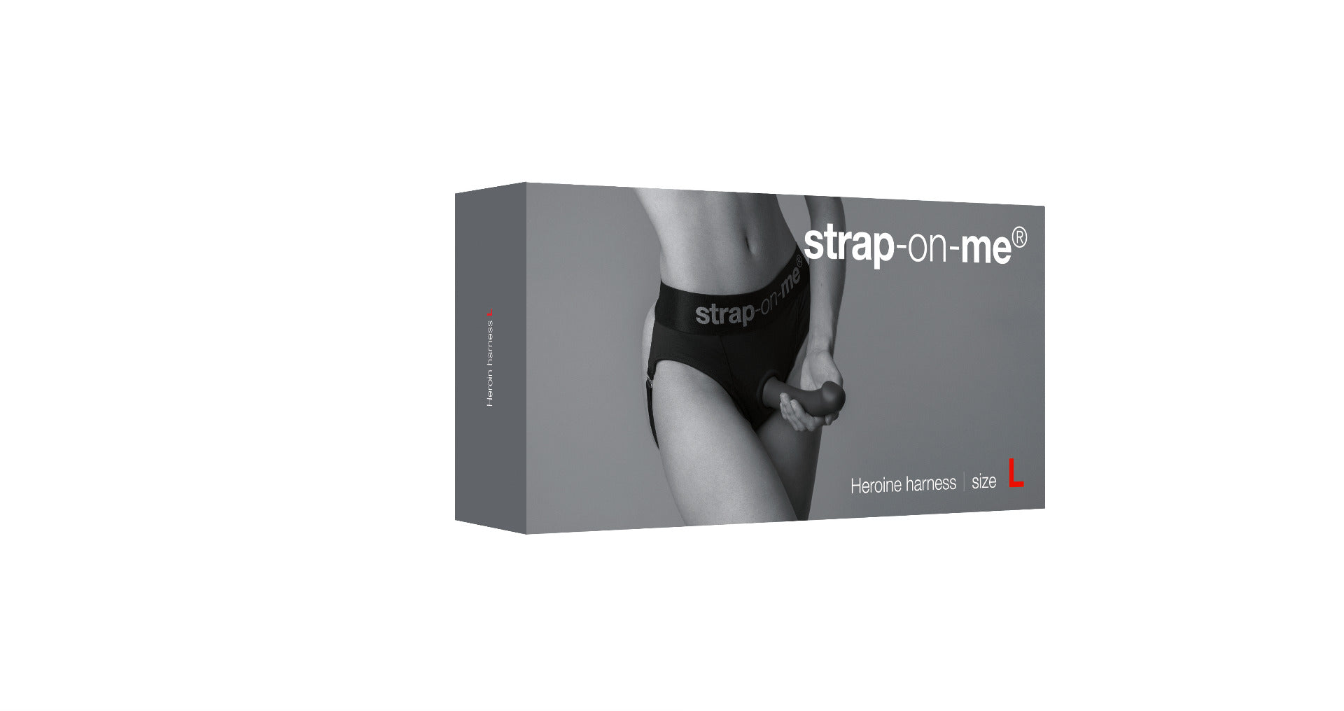 Strap On Me - Harness Lingerie Heroine – L - Black - Image 4