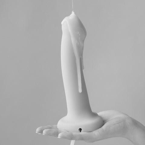 Strap On Me - Squirting Cum Dildo Semi-Realiste Vanilla - L - Image 4