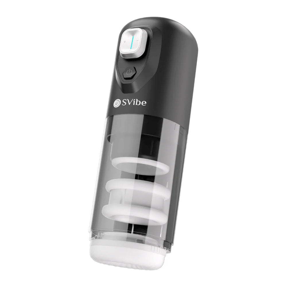 SVibe Ikon SPARK Masturbator - Black by Snail Vibe