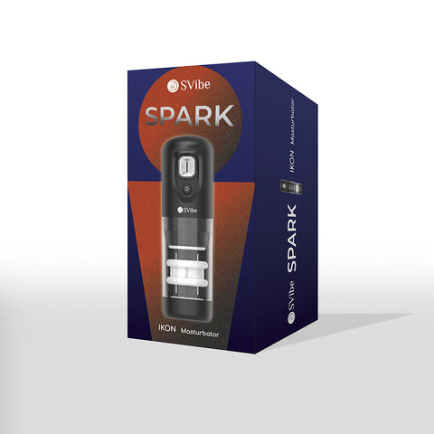 SVibe Ikon SPARK Masturbator - Black by Snail Vibe - Image 4