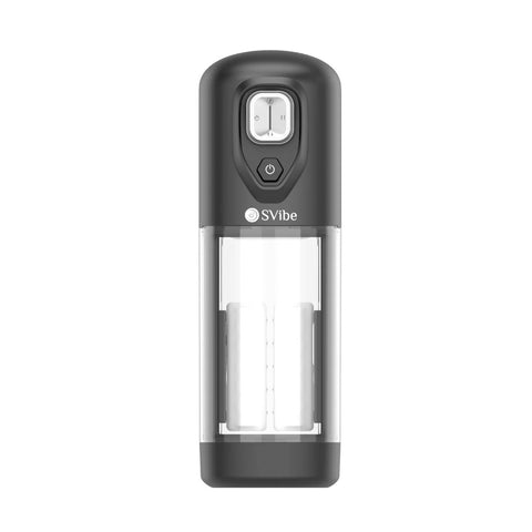 SVibe Ikon VOLT Masturbator - Black by Snail Vibe
