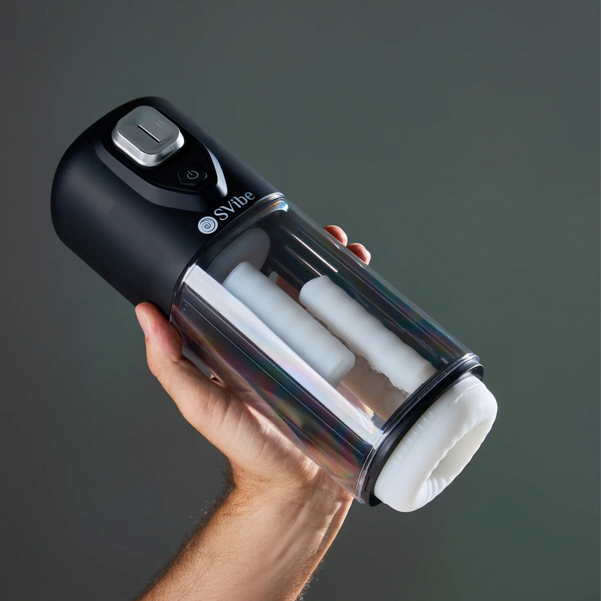 SVibe Ikon VOLT Masturbator - Black by Snail Vibe - Image 2