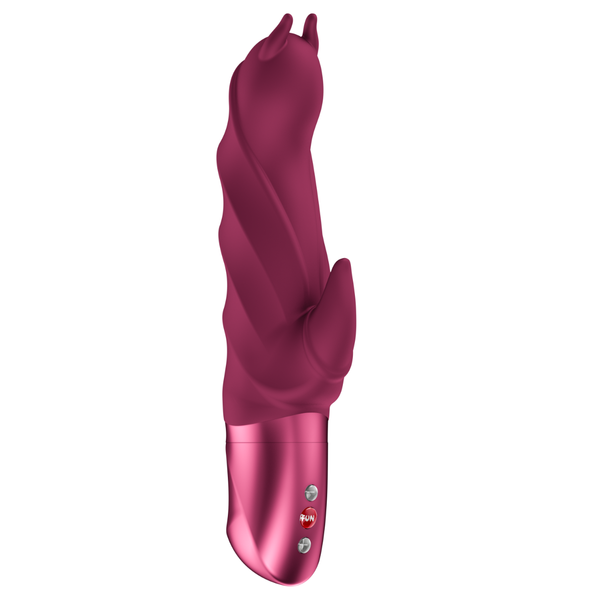 Fun Factory - Darling Devil - Rabbit Vibrator - Wine Red - AAA Battery - Image 3