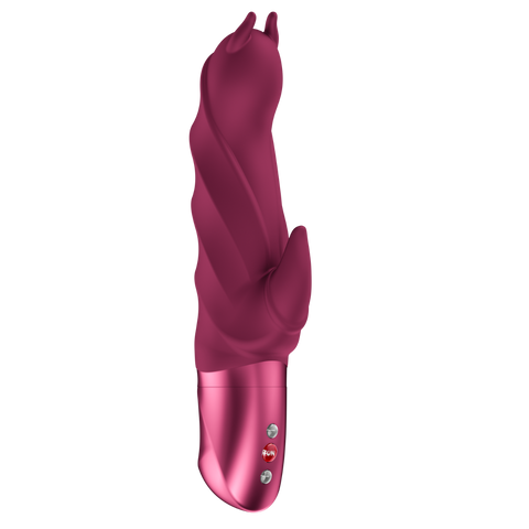 Fun Factory - Darling Devil - Rabbit Vibrator - Wine Red - AAA Battery - Image 3