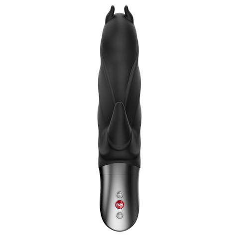 Fun Factory - Darling Devil - Rabbit Vibrator - Black - AAA Battery - Image 2