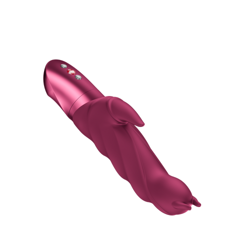 Fun Factory - Darling Devil - Rabbit Vibrator - Wine Red - AAA Battery