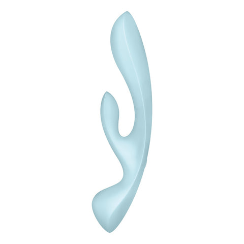 Satisfyer Triple Oh - Light Blue - Image 4