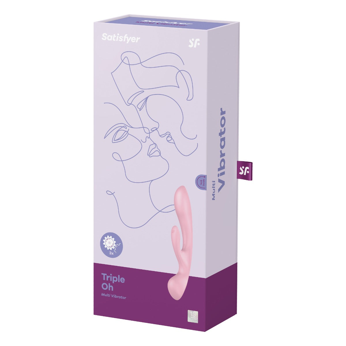 Satisfyer Triple Oh - Pink