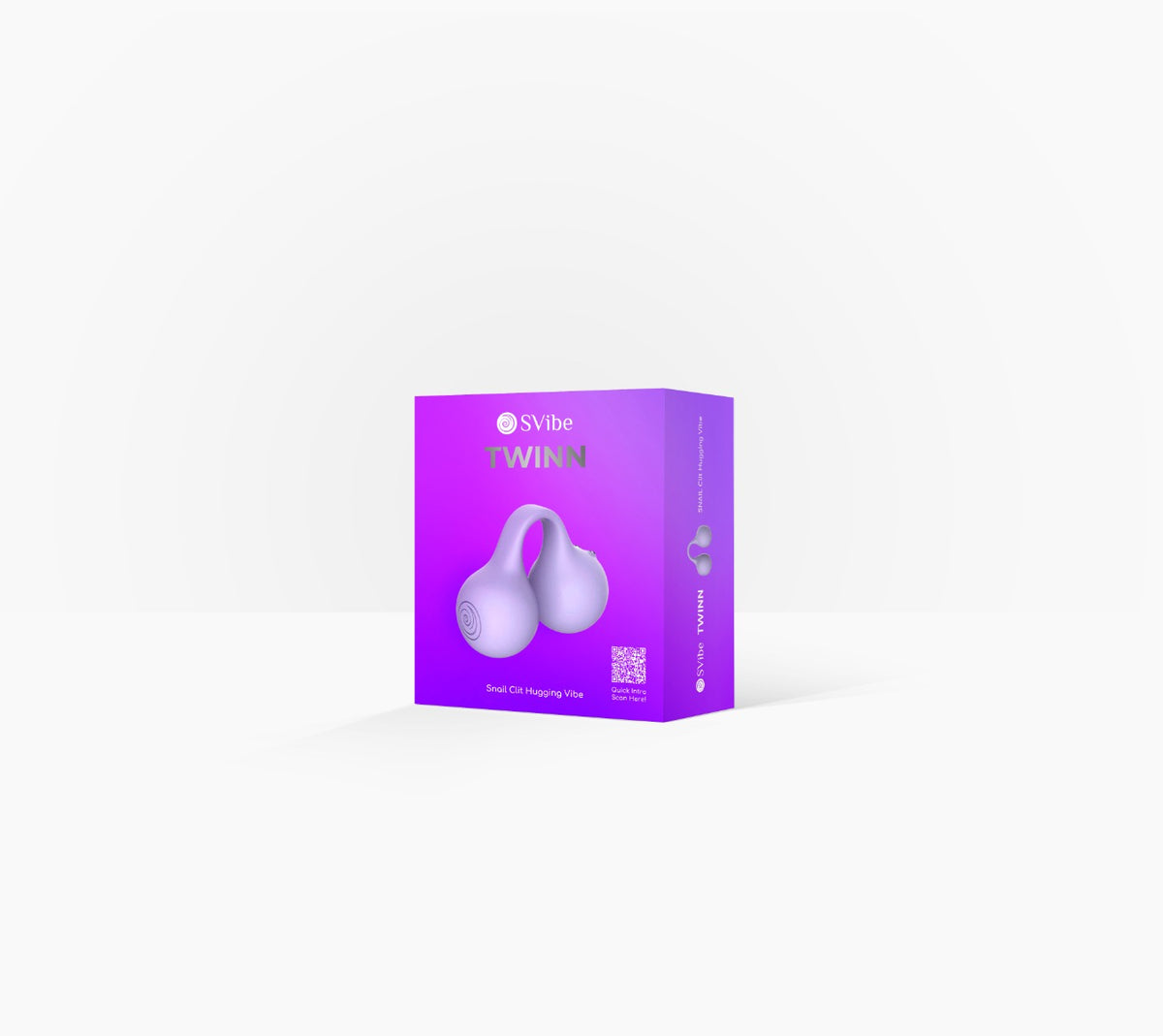 SVibe Snail TWINN Finger Vibrator - Lilac - APP by Snail Vibe