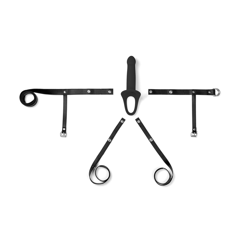 Virgite - Hollow Harness With Vibration H3 Size S - Black - Image 2