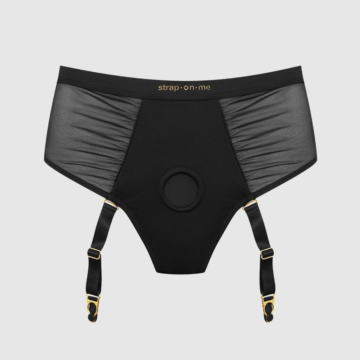 Strap On Me - Harness Lingerie Idylle - L - Black - Image 2