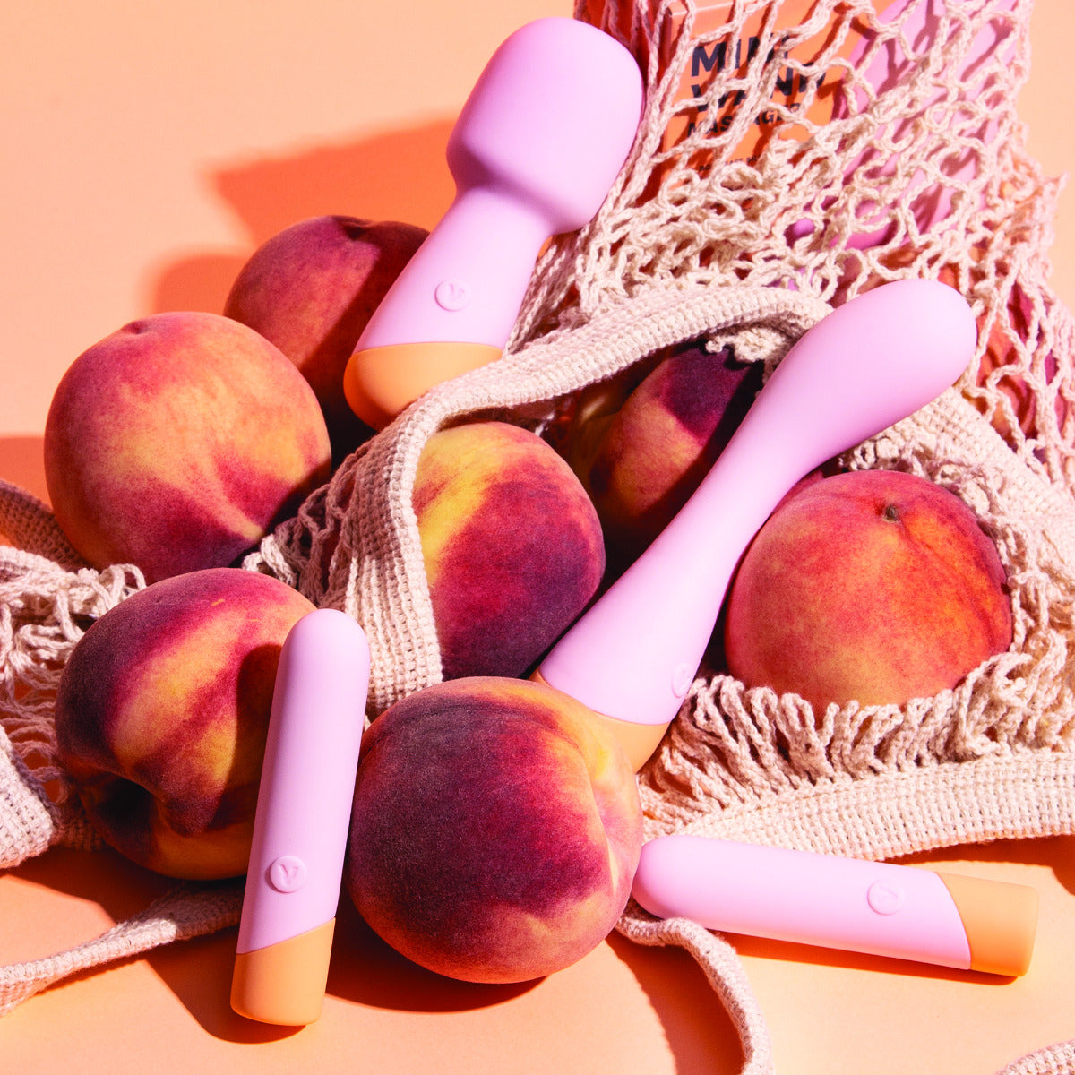 Vush - Peachy Mini Wand Massager - Image 2