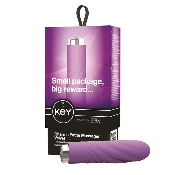 Key by Jopen Charms Petite Massager - Velvet Lavender