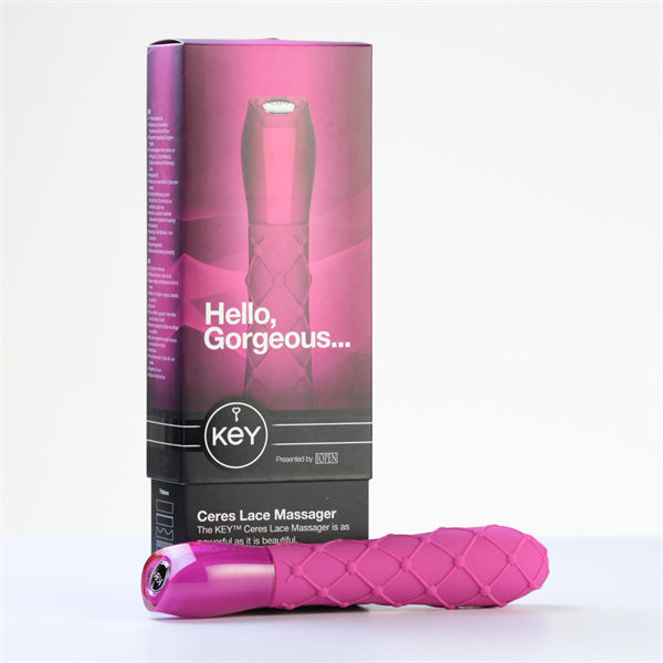 Key by Jopen Ceres Classic Vibe Lace Texture - Raspberry Pink