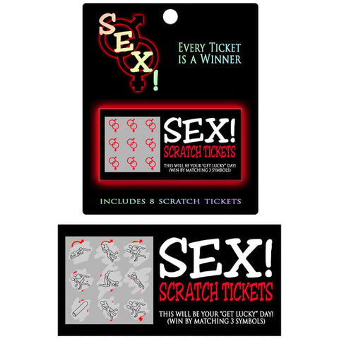 SEX! Scratch Tickets
