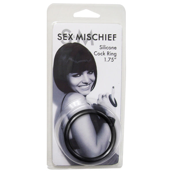 S&M 1.75" Silicone Cock Ring