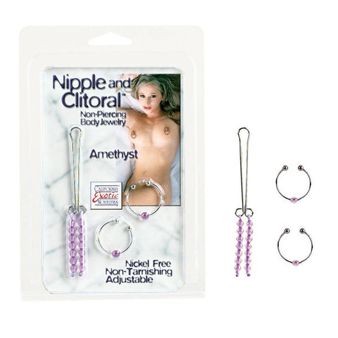 Nipple/Clit Jewel Amethyst
