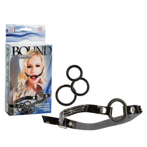 Bound by Diamonds - Open Ring Gag