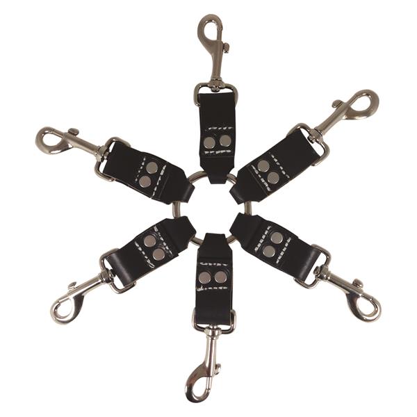 Edge Leather 6 Point Hog Tie
