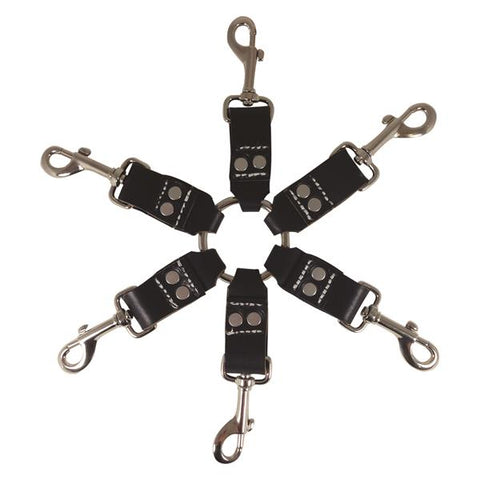 Edge Leather 6 Point Hog Tie