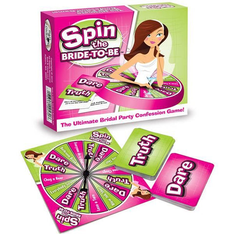 Bride to Be Spin the Bride to Be