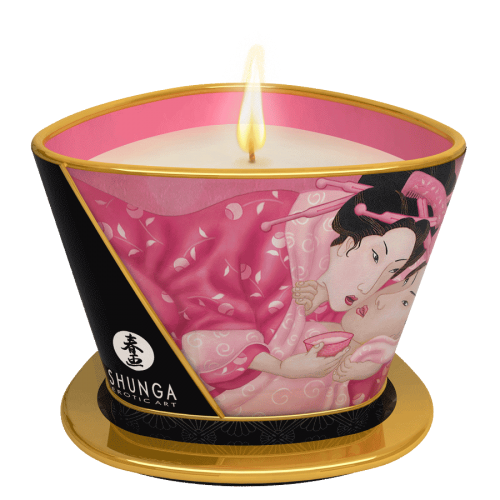 Shunga Massage Candle Aphrodisia (Rose)