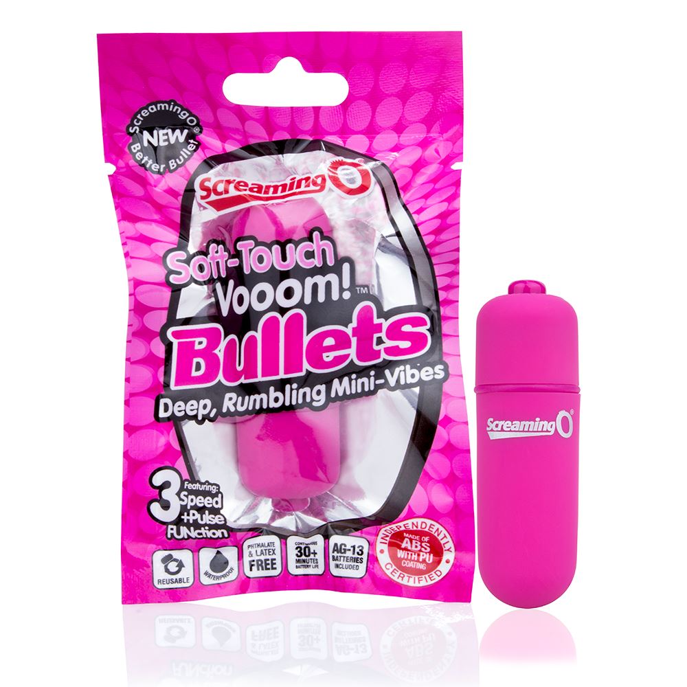Screaming O Soft Touch Vooom Bullets - Pink
