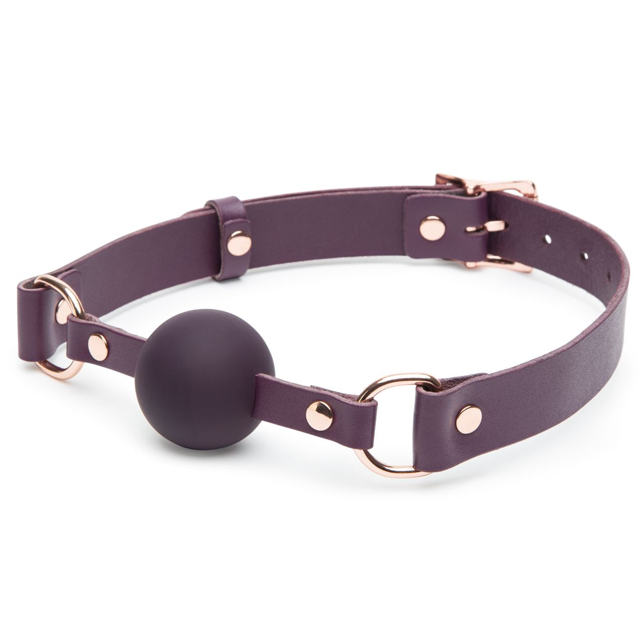 Fifty Shades Freed Cherished Collection Leather Ball Gag