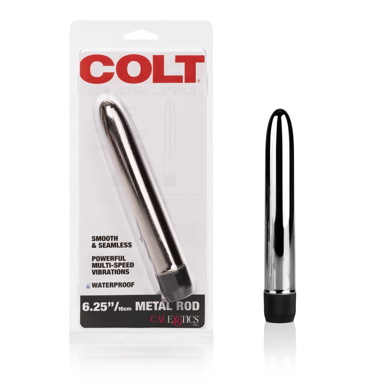 COLT 6.25" Metal Rod - Silver