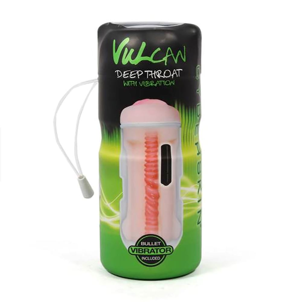 Cyber Skin - Vulcan Deep Throat w/Vibration - Cream