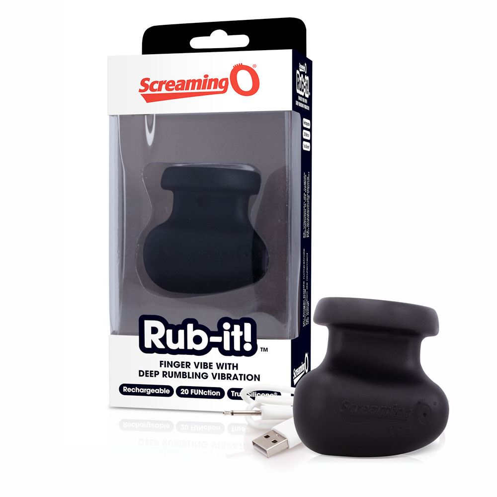 Screaming O Rub-it! Black