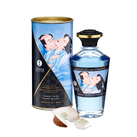 Shunga Warming Aphro Oil - Coconut Thrills