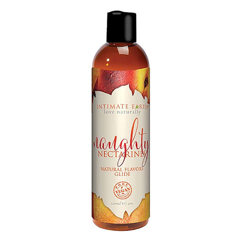 Intimate Earth Flavoured Lube - Naughty Nectarines 120ml