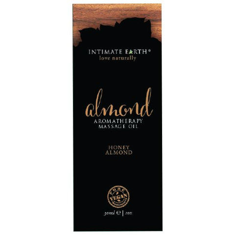 Intimate Earth Massage Oil 30ml/1 oz Foil - Almond