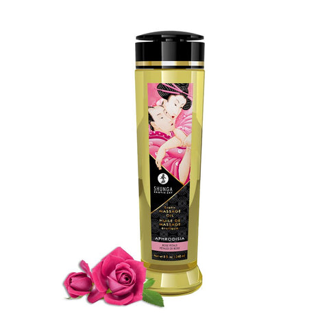 Shunga Massage Oil Aphrodisia (Rose)